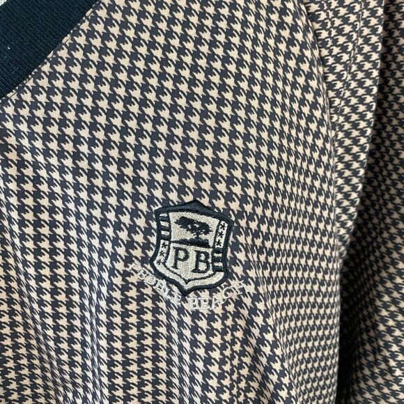 Pebble Beach Pullover Wind Breaker Size XL EUC - Picture 6 of 7